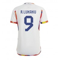 Belgien Romelu Lukaku #9 Fußballbekleidung Auswärtstrikot WM 2022 Kurzarm